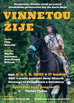 Vinnetou žije- Neveklov- osmý ročník divadelního festivalu -Strážovice, Strážovice, Neveklov