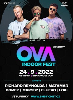 OVA INDOOR FEST- Ostrava -BrickHouse DOV, Vitkovicka 3365, Ostrava OVA INDOOR FEST- Ostrava -BrickHouse DOV, Vitkovicka 3365, Ostrava