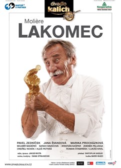 Divadlo Kalich J. B.P. Moliére: LAKOMEC- Česká Třebová -Kulturní centrum, Nádražní 397, Česká Třebová