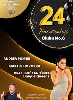 24.NAROZENINY CLUBU | 23. 9. 2022 | Club No6- Uherské Hradiště -Club No6, Hradební 1198, Uherské Hradiště