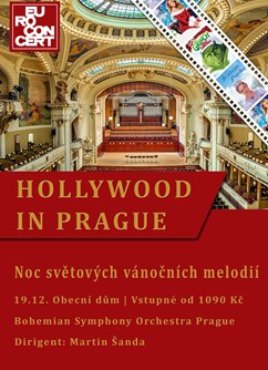 Vánoční koncert Hollywood in Prague: Noc světových vánočních melodií- koncert v Praze -Obecní Dům, nám. Republiky 1090, Praha
