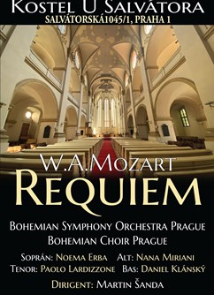 W.A.Mozart - Requiem d moll- Praha -Kostel sv. Salvátora, Salvátorská 1, Praha