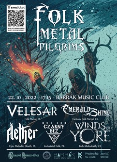 Folk Metal Pilgrims Vol.7- Ostrava -BARRÁK music club, Havlíčkovo Nábřeží 28, Ostrava