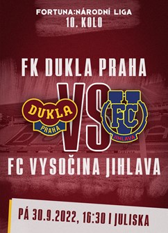 FK Dukla Praha - FC Vysočina Jihlava- Praha -FK Dukla Praha, Na Julisce 28/2, Praha