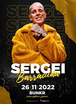 Sergei Barracuda v Liberci- koncert Liberec -Bunkr Rock Club, Tržní Náměstí, Liberec