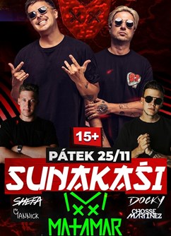 SUNAKAŠI EDM Party Brno Vol.1!- Brno -Semilasso, Palackého třída 126, Brno