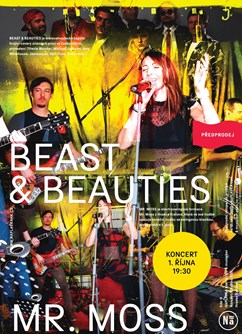 Koncert BEAST & BEAUTIES a Mr. MOSS- Hradec Králové -NáPLAVKA café & music bar, Náměstí 5.května 835, Hradec Králové