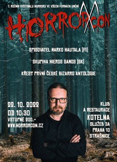 HorrorCon 7. ročník- Praha -Klub Kotelna, Služeb 3a, Praha