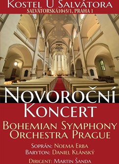 Novoroční koncert- Praha -Kostel sv. Salvátora, Salvátorská 1, Praha