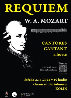 W. A. Mozart - Requiem- Kolín -Chrám sv. Bartoloměje, Brandlova, Kolín