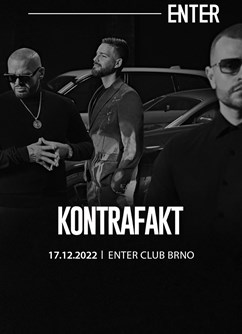 Kontrafakt- koncert v Brně -ENTER Club, Křížkovského 416, Brno