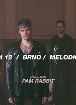 John Wolfhooker + Pam Rabbit- koncert v Brně -Melodka, Kounicova 20/22, Brno