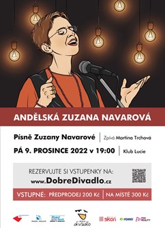 Koncert: PÍSNĚ Zuzany Navarové - Martina Trchová- Hradec Králové -Country Club Lucie, Národních mučedníků 209/9, Hradec Králové