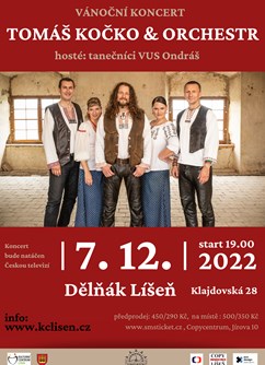 Tomáš Kočko & Orchestr- koncert Brno -Dělňák Líšeň, Klajdovská 28, Brno – Líšeň, Brno