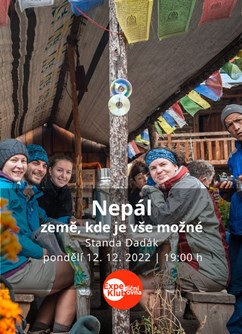 Nepál – země, kde je vše možné / Standa Dadák- Brno -Expediční klubovna, Jezuitská 1, Brno