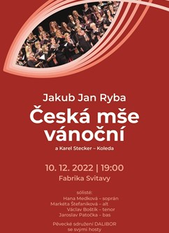 Jakub Jan Ryba: Česká mše vánoční- Svitavy -Fabrika, Wolkerova alej 92/1, Svitavy