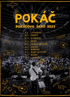 Koncert Pokáč- Olomouc- Pokáčovo Jaro 2023 -Sklub, 17.listopadu 43, Olomouc