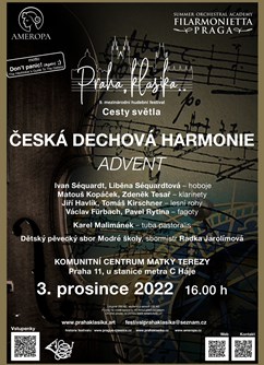 Česká dechová harmonie ADVENT- Praha -Komunitní centrum Matky Terezy, U Modré školy 2337/1, Praha