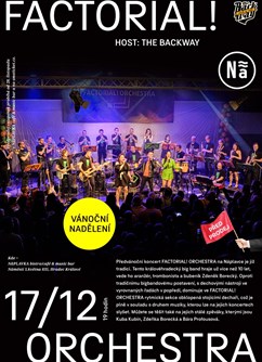 Vánoční nadělení na Nãplavce | Factorial! Orchestra- Hradec Králové -NáPLAVKA café & music bar, Náměstí 5.května 835, Hradec Králové