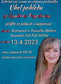 Úhel pohledu se Sandrou Pogodovou - Modřice -Restaurace u Trávníčka, Brněnská 308, Modřice