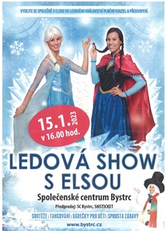 Ledová show s Elsou- Brno -Společenské centrum Bystrc, Odbojářská 2, Brno