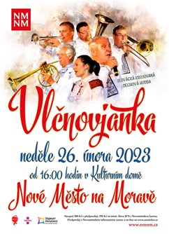 Vlčnovjanka- koncert Nové Město na Moravě -Kulturák NMnM, Tyršova 1001, Nové Město na Moravě