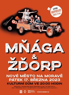 Mňága a Žďorp & Hromosvod- koncert Nové Město na Moravě -Kulturák NMnM, Tyršova 1001, Nové Město na Moravě
