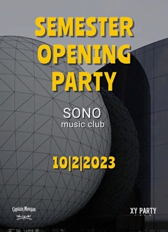 Semester Opening Party | Sono Centrum- Brno -Sono Centrum, Veveří 113, Brno