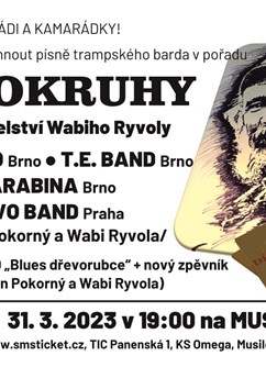 LETOKRUHY aneb poselství Wabiho Ryvoly- koncert v Brně -Musilka, Musilova 2a, Brno