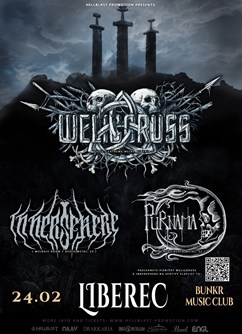 Koncert Welicoruss, Innersphere, Purnama - Liberec -Bunkr Rock Club, Tržní Náměstí, Liberec