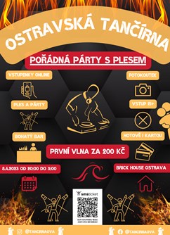 Ostravská Tančírna- Ostrava -BrickHouse DOV, Vitkovicka 3365, Ostrava Ostravská Tančírna- Ostrava -BrickHouse DOV, Vitkovicka 3365, Ostrava