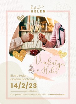 Valentýn v Helen- Olomouc -Bistro Helen, Polská 1, Olomouc