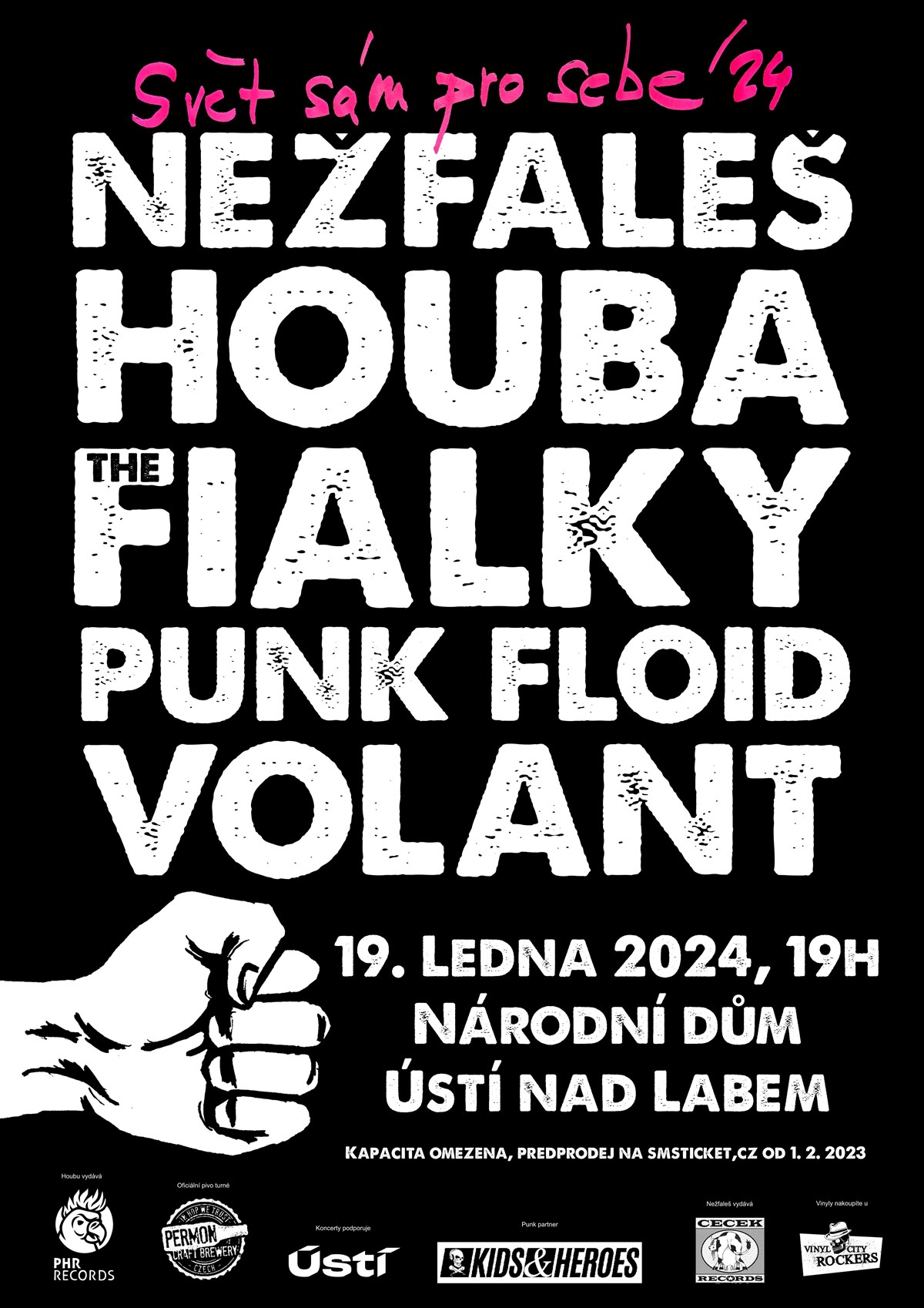 Svět sám pro sebe ´24 - Houba, The Fialky, Punk Floid a spol