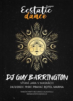 ECSTATIC DANCE - vítání jara v maskách - DJ Guy Barrington- Praha -BOTEL MARINA, U Libeňského mostu 1, Praha