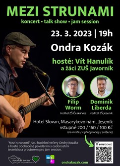 Mezi strunami- Jeseník -Hotel Slovan, Masarykovo nám. 23/4, Jeseník