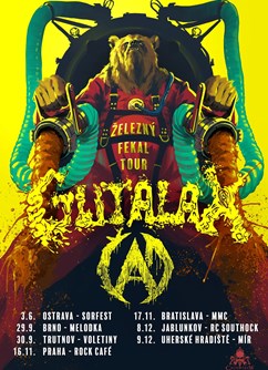 Gutalax + Čad- koncert Brno- Železný Fekal tour 2023 -Melodka, Kounicova 20/22, Brno