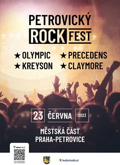 Petrovický Rock Fest- festival v Praze- Olympic, Kreyson, Precedens, Claymore a další -Sportovní areál, Grammova 408, Praha
