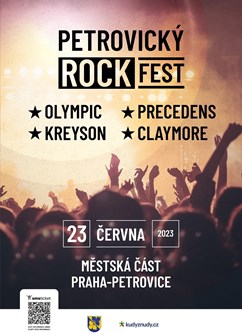 Petrovický Rock Fest- festival v Praze- Olympic, Kreyson, Precedens, Claymore a další -Sportovní areál, Grammova 408, Praha Petrovický Rock Fest- festival v Praze- Olympic, Kreyson, Precedens, Claymore a další -Sportovní areál, Grammova 408, Praha