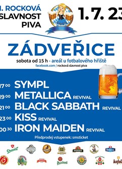 VI. Rocková slavnost piva- Zádveřice-Raková -Areál fotbalového hřiště, Sokolovna č.p.152, Zádveřice-Raková