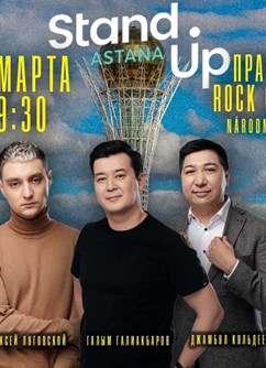 Stand Up Astana v Praze- Praha -Rock Café, Národní 20, Praha