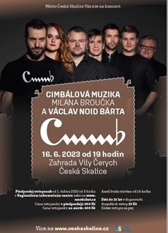Cimbálová muzika Milana Broučka a Václav NOID Bárta- Česká Skalice -Zahrada Vila Čerych, Křenkova 477, Česká Skalice