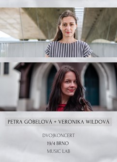 Petra Göbelová + Veronika Wildová- Brno -Music Lab, Opletalova 1, Brno