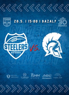 ISMM Ostrava Steelers - Vysočina Gladiators- Ostrava -Stadion BAZALY, Bukovanského 1028/4, Ostrava