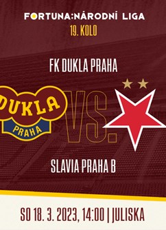 FK Dukla Praha vs. SK Slavia Praha B- Praha -FK Dukla Praha, Na Julisce 28/2, Praha