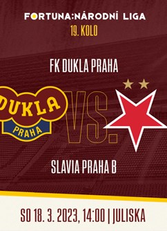 FK Dukla Praha vs. SK Slavia Praha B- Praha -FK Dukla Praha, Na Julisce 28/2, Praha