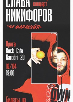 Slava Nikiforov Stand Up Prague- Praha -Rock Café, Národní 20, Praha