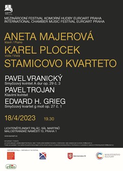 7. koncert festivalu EuroArt Praha- Praha -Lichtenštejnský palác, Malostranské náměstí 13, Praha