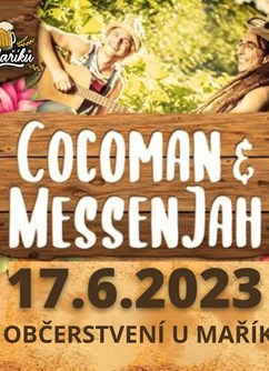 Koncert COCOMAN A MESSENJAH- Prostějov -Občerstvení u Maříků, Čechovice 116, Prostějov