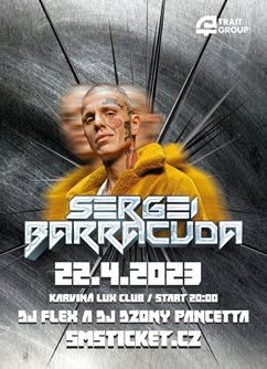 Sergei Barracuda- koncert v Karviné -Music Club LUX, Jaroslava Vrchlického 900/2, Karviná