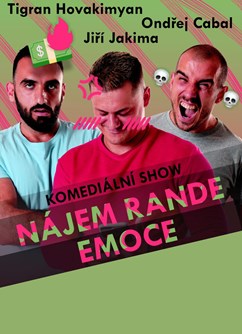 NÁJEM RANDE EMOCE: komediální show- České Budějovice -Divadlo U Kapličky, Husova tř. 622/45, České Budějovice